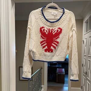 Eesome cropped sweater (bw)